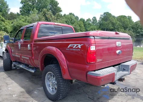 2015 Ford F-250 Lariat from USA, damaged, VIN 1FT7W2BT9FEC47870